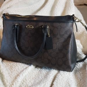 Coach Morgan crossbody satchel